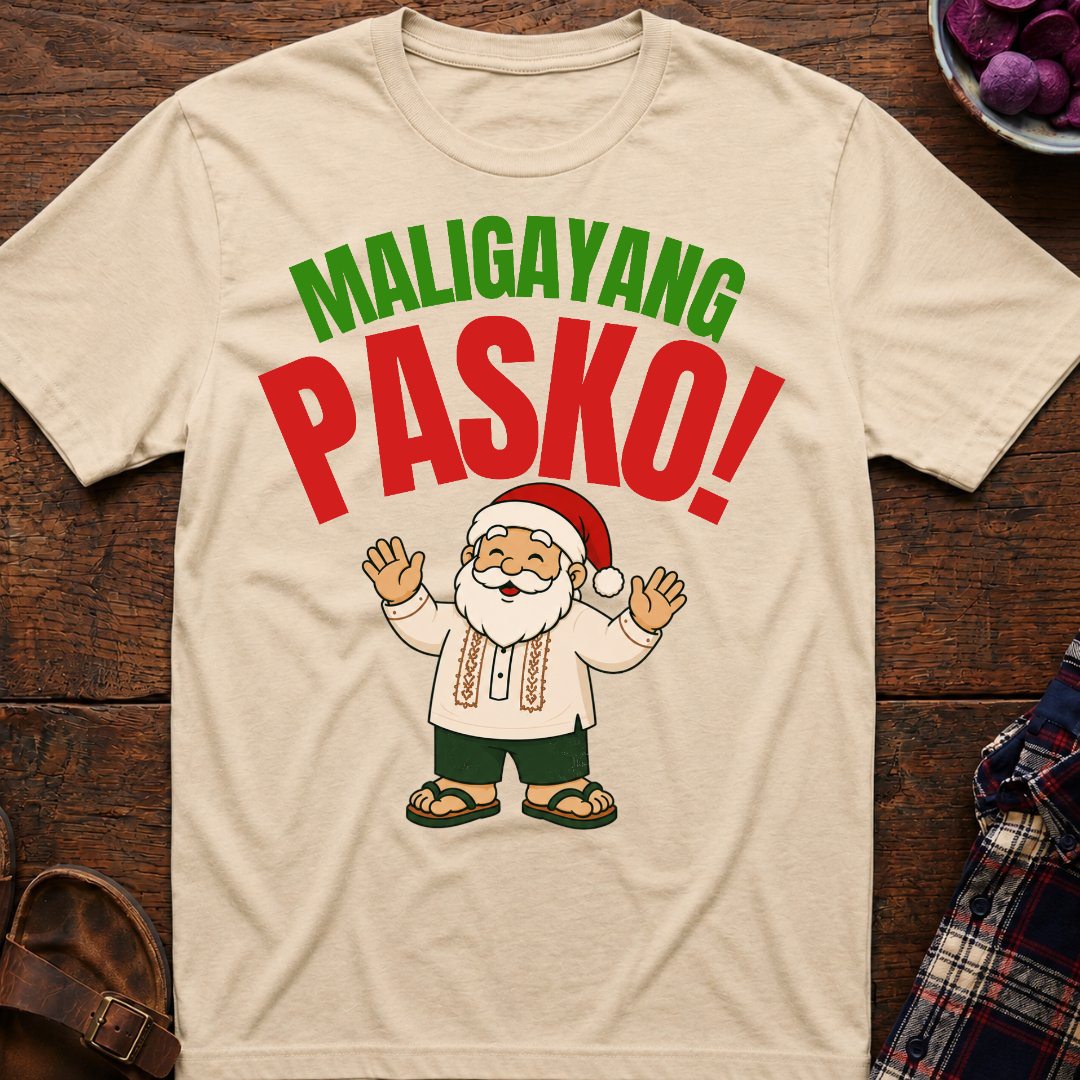Maligayang Pasko From Santa T-Shirt