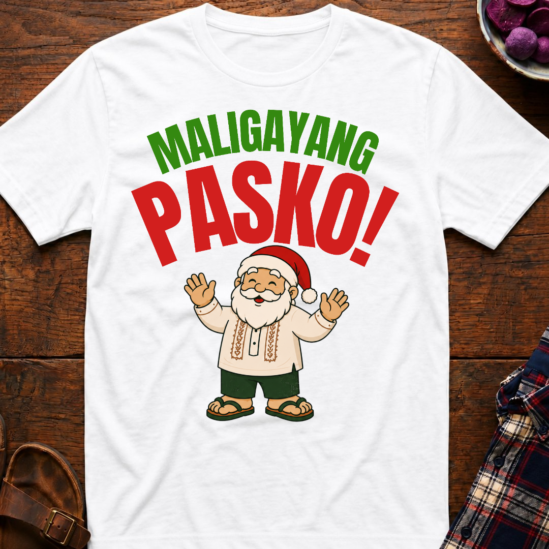 Maligayang Pasko From Santa T-Shirt