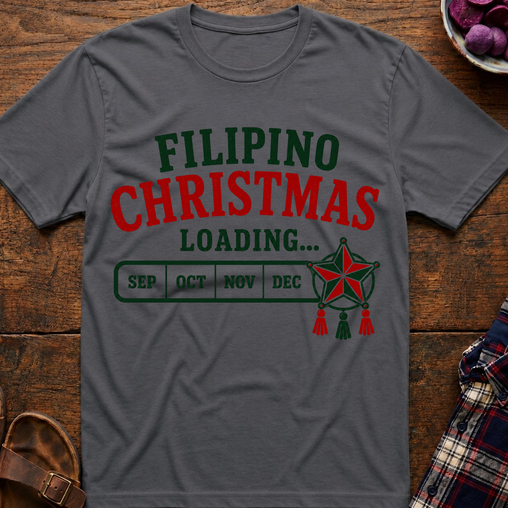 Filipino Christmas Loading T-Shirt