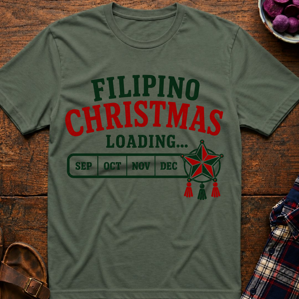 Filipino Christmas Loading T-Shirt