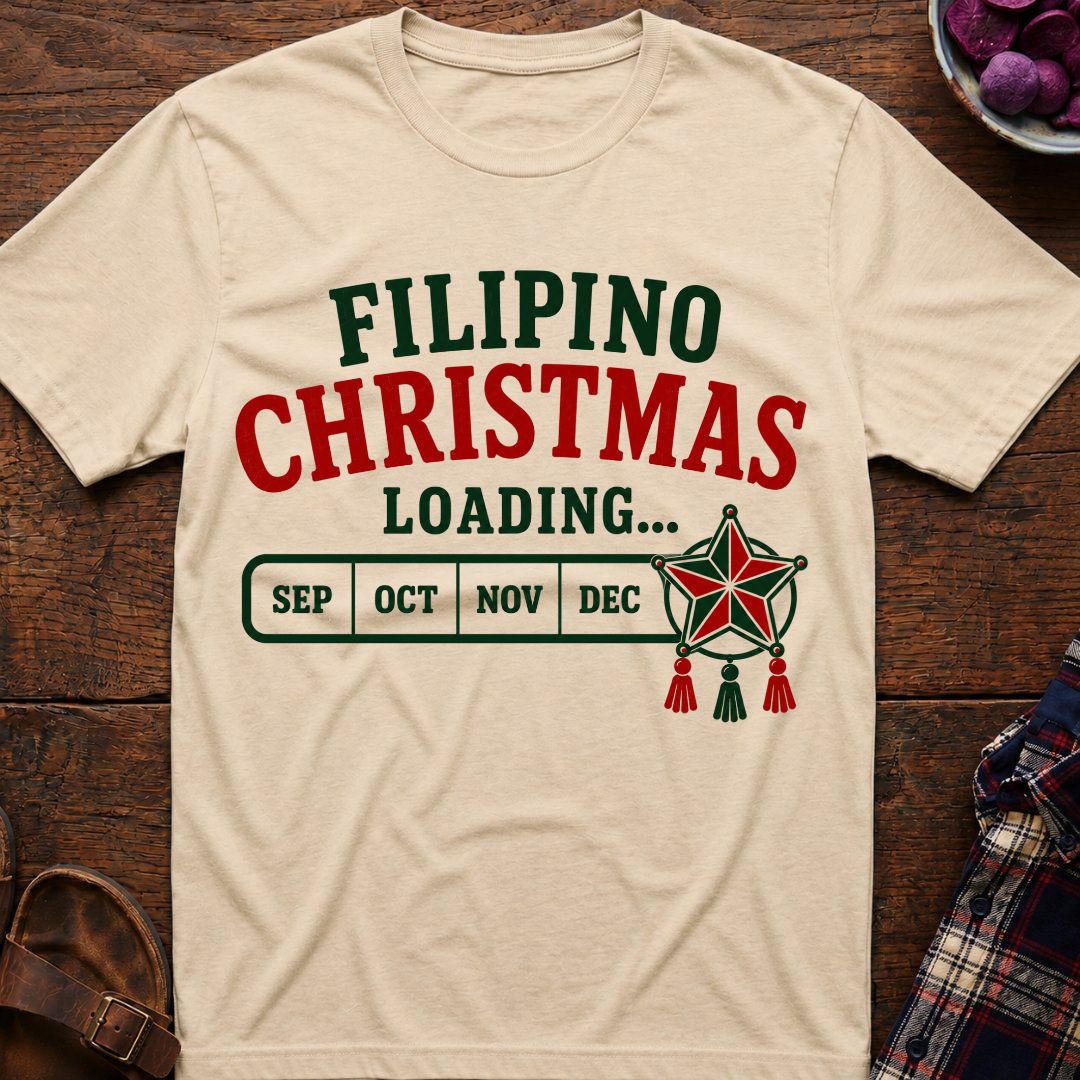 Filipino Christmas Loading T-Shirt