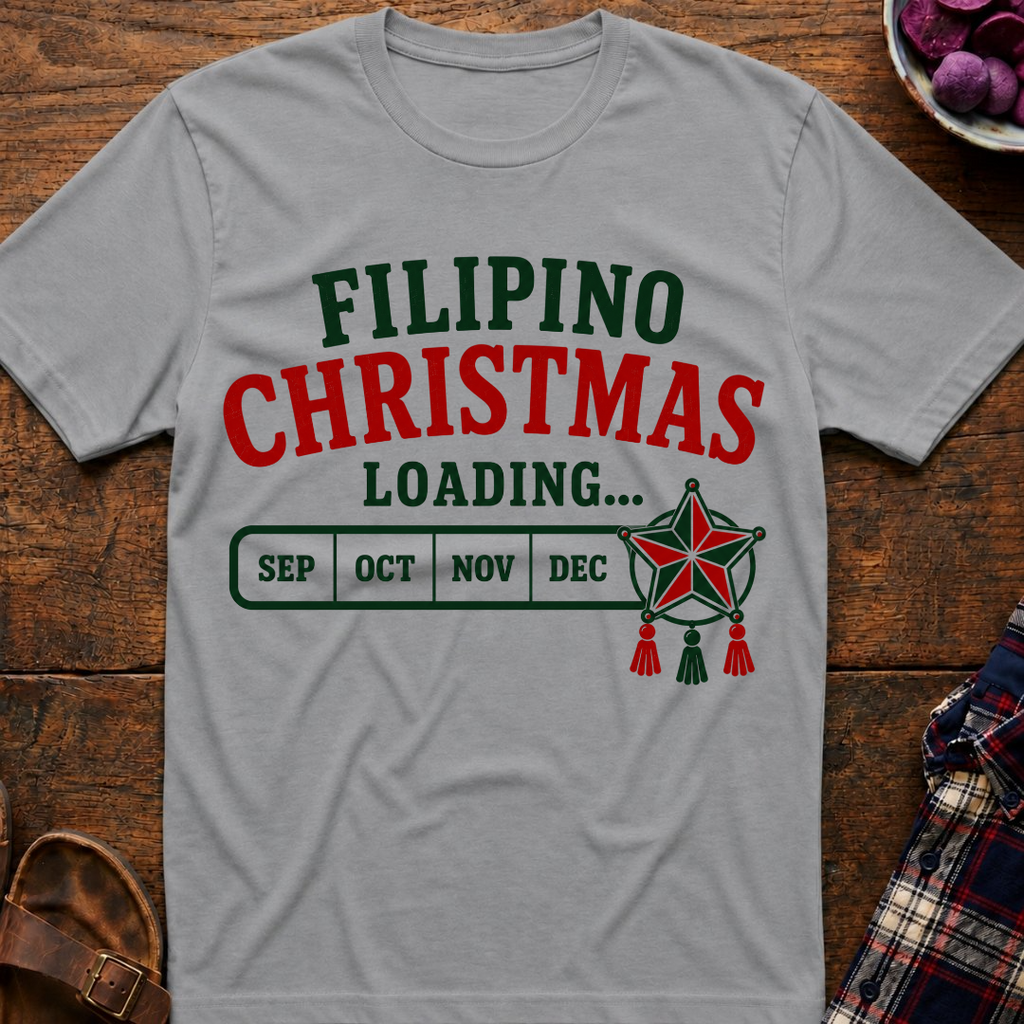 Filipino Christmas Loading T-Shirt