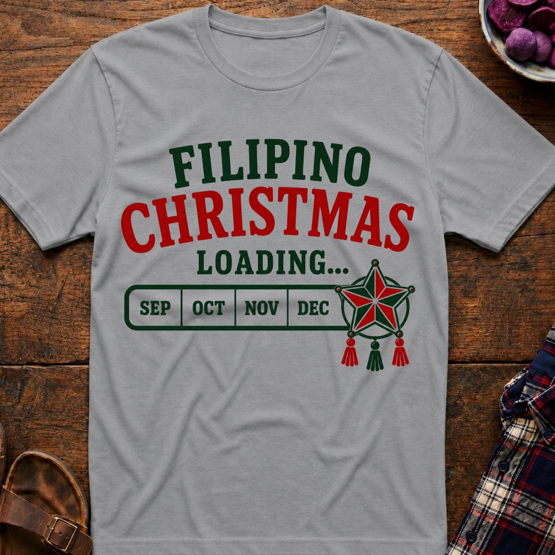 Filipino Christmas Loading T-Shirt