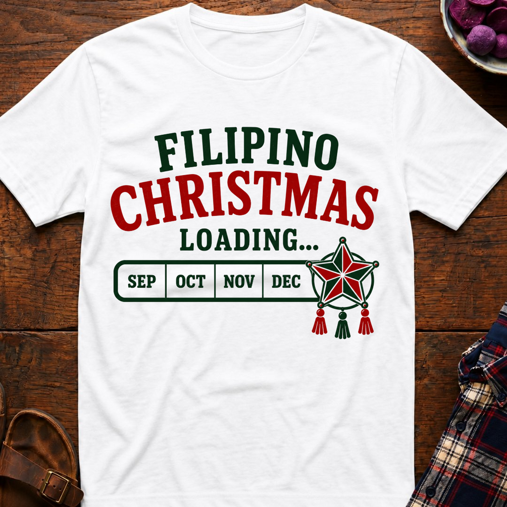Filipino Christmas Loading T-Shirt