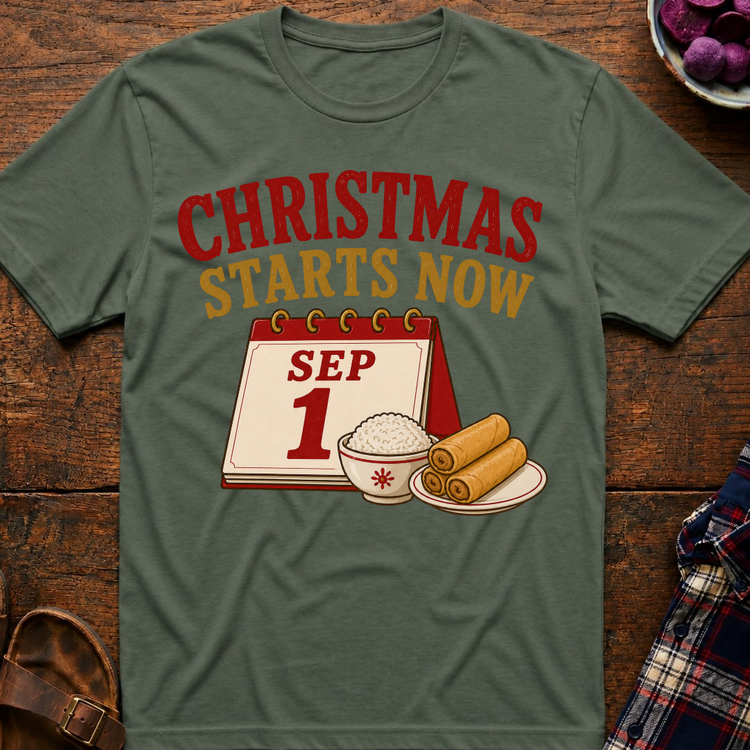 Christmas Starts Sep 1 T-Shirt