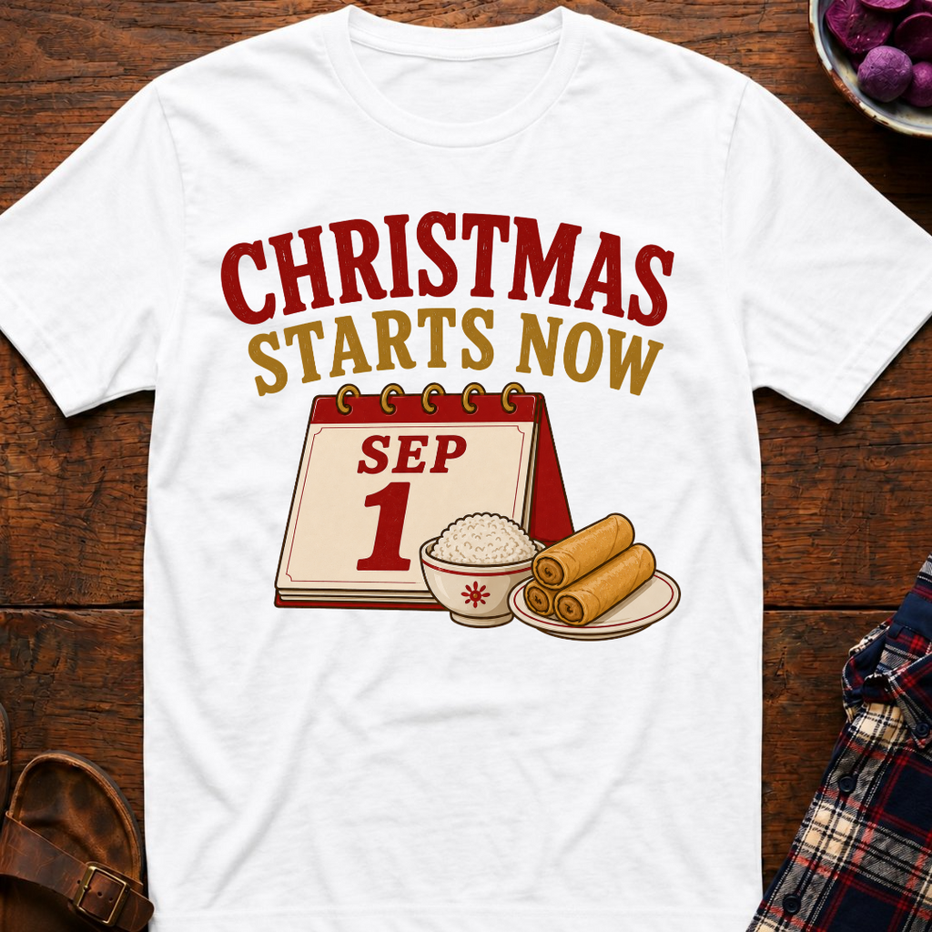 Christmas Starts Sep 1 T-Shirt