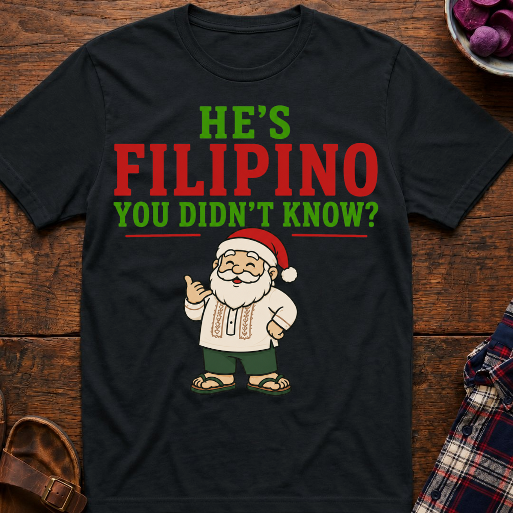 Filipino Santa T-Shirt