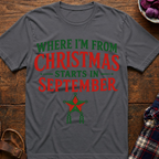 Christmas Where I'm From T-Shirt