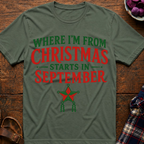 Christmas Where I'm From T-Shirt