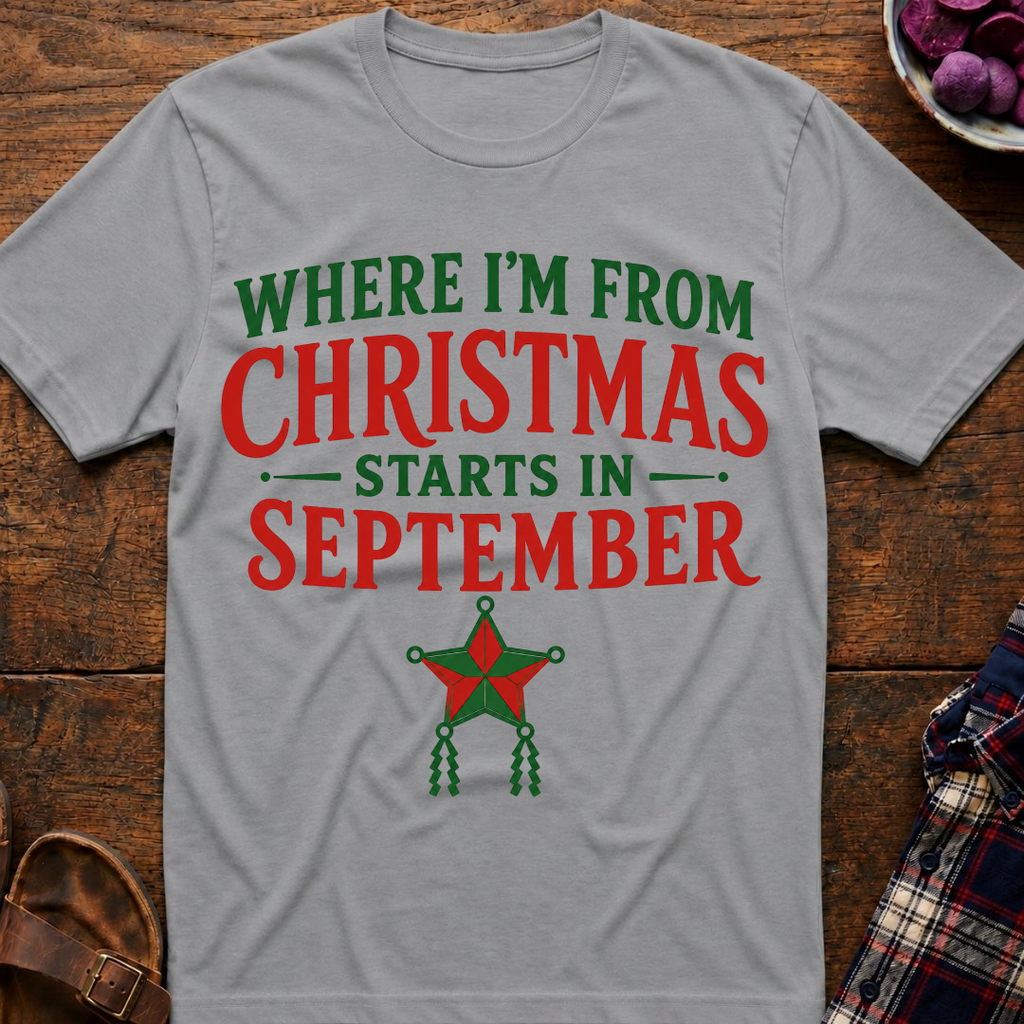 Christmas Where I'm From T-Shirt
