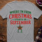 Christmas Where I'm From T-Shirt