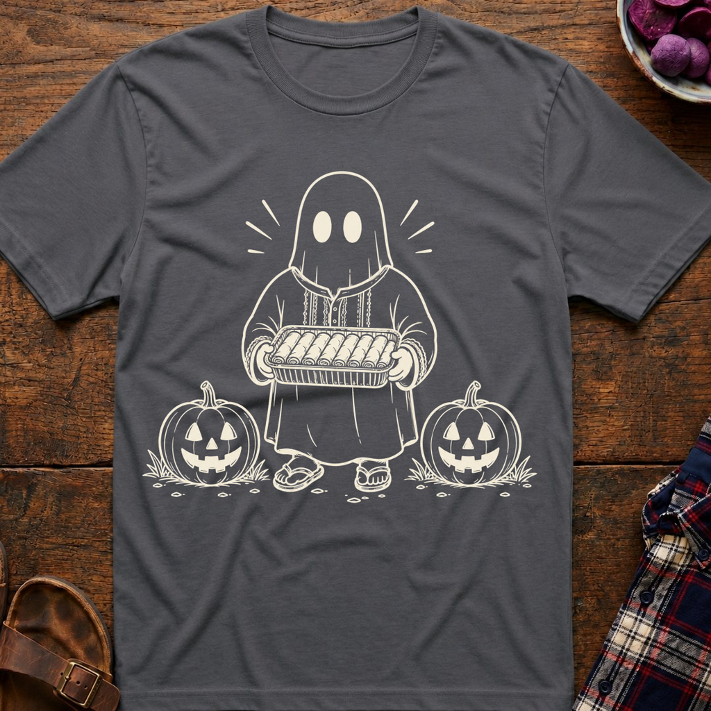 Ghost Holds Lumpia T-Shirt