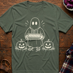 Ghost Holds Lumpia T-Shirt