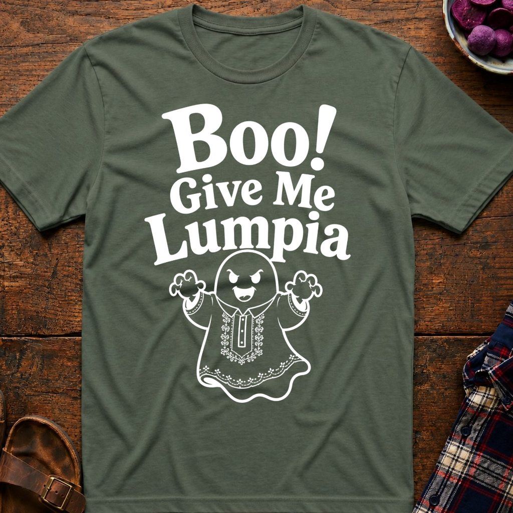 Boo! Give Me Lumpia T-Shirt