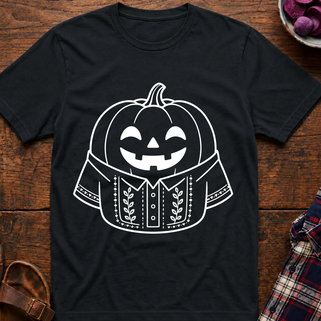 Pumpkin Wears Barong T-Shirt