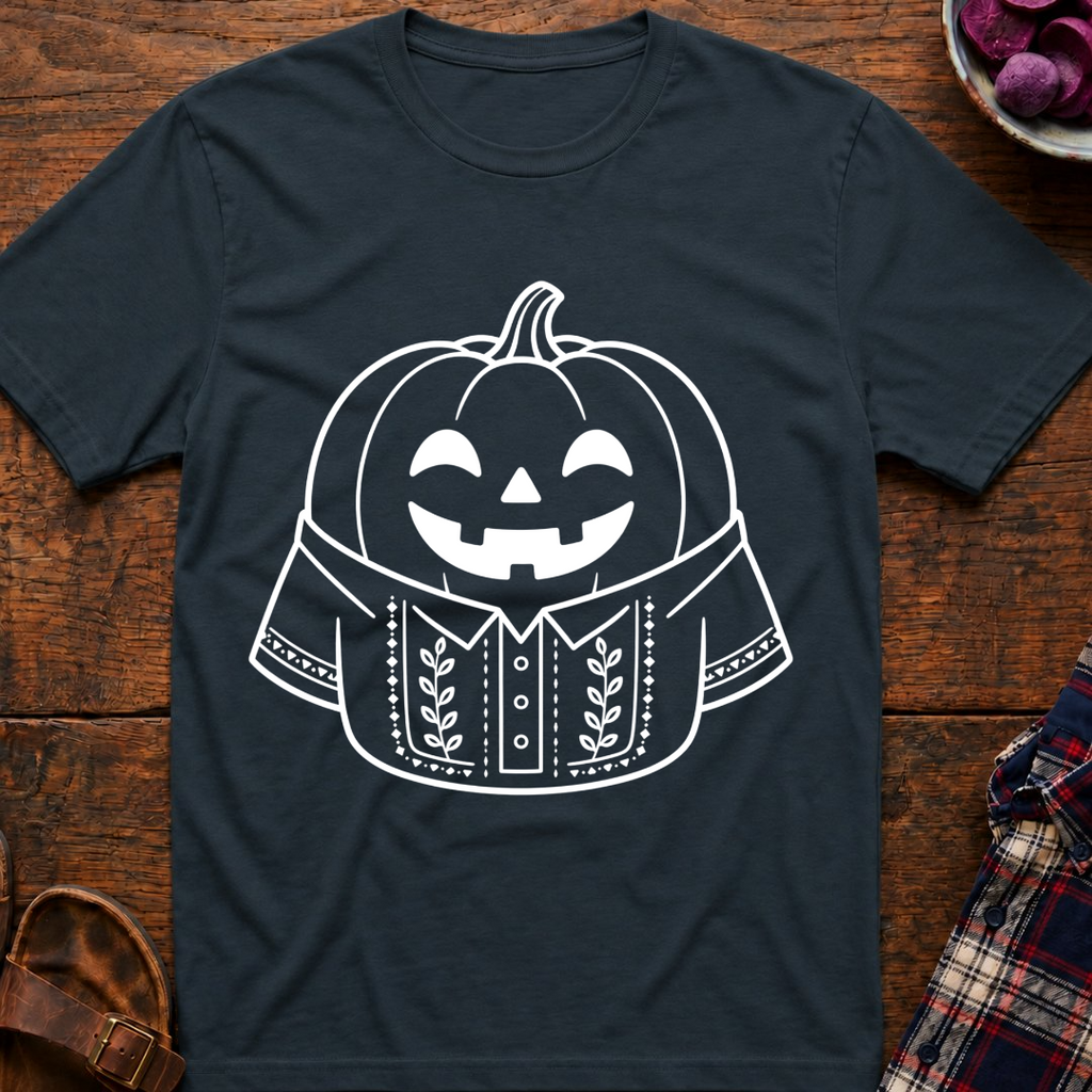 Pumpkin Wears Barong T-Shirt