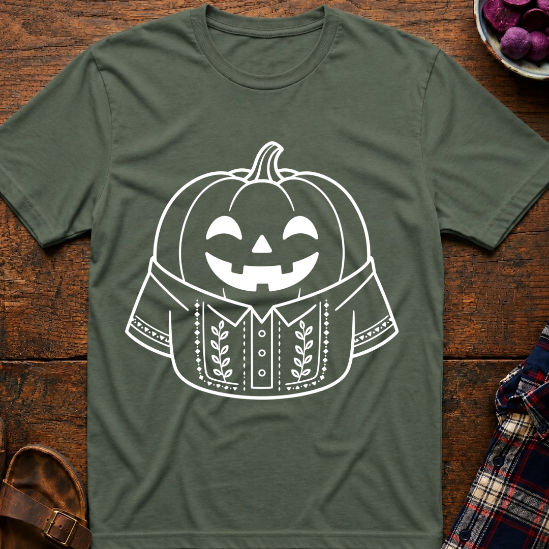 Pumpkin Wears Barong T-Shirt