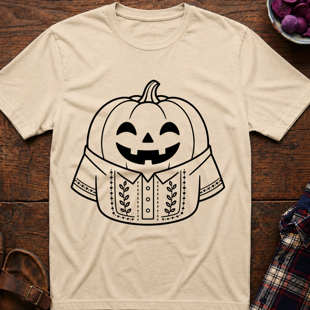 Pumpkin Wears Barong T-Shirt