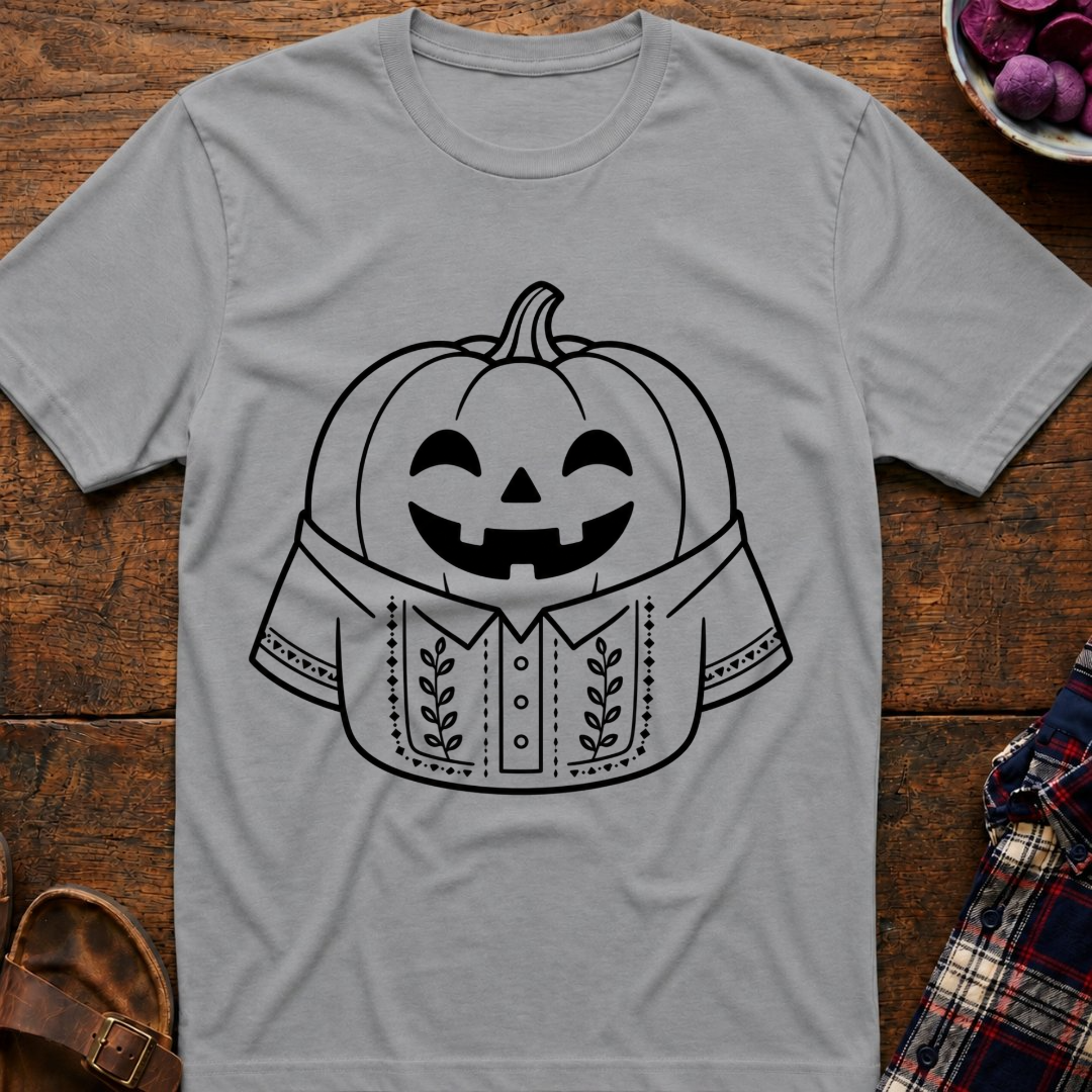 Pumpkin Wears Barong T-Shirt
