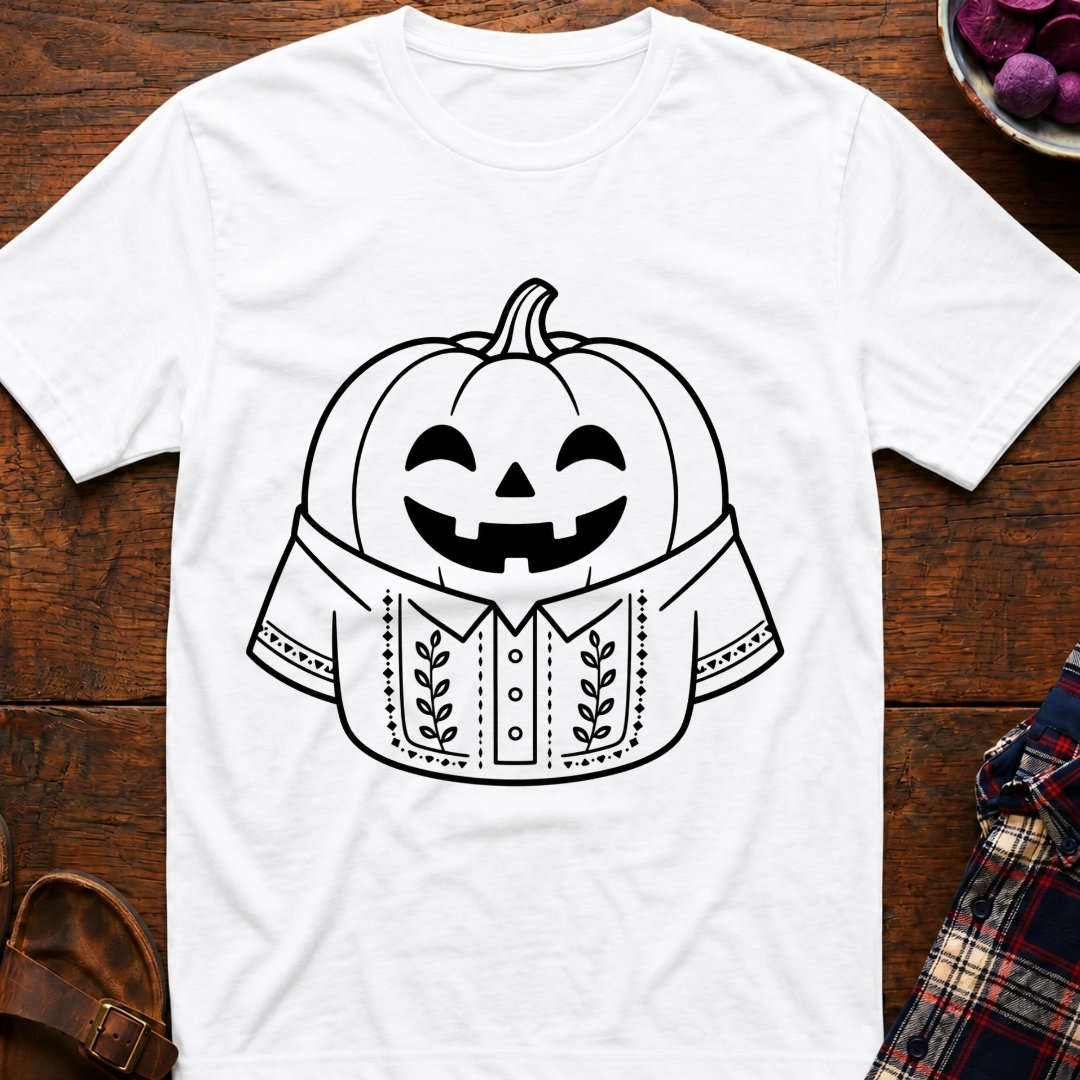 Pumpkin Wears Barong T-Shirt