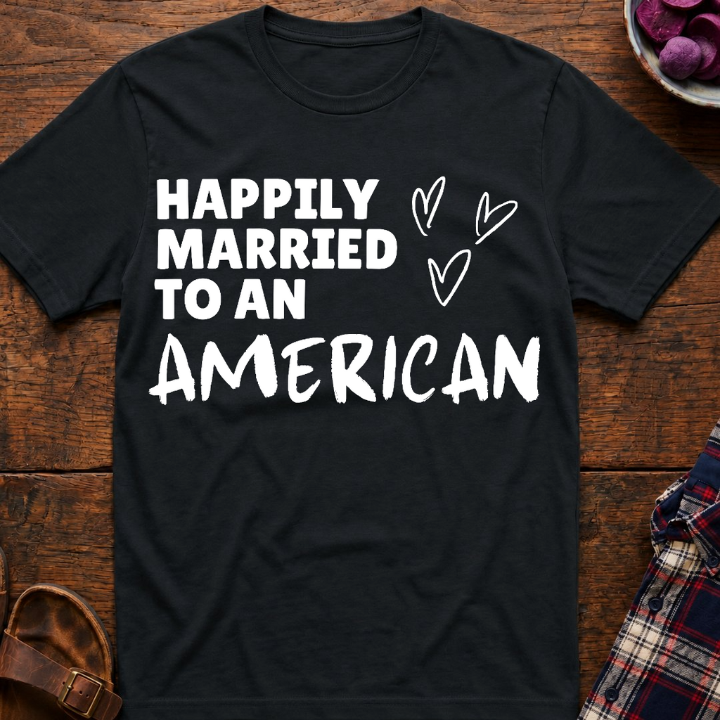 Married To An American T-Shirt