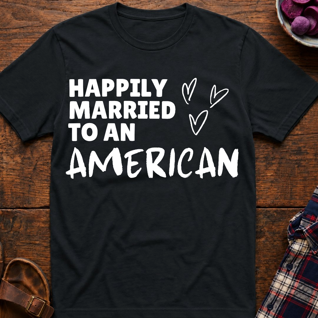 Married To An American T-Shirt