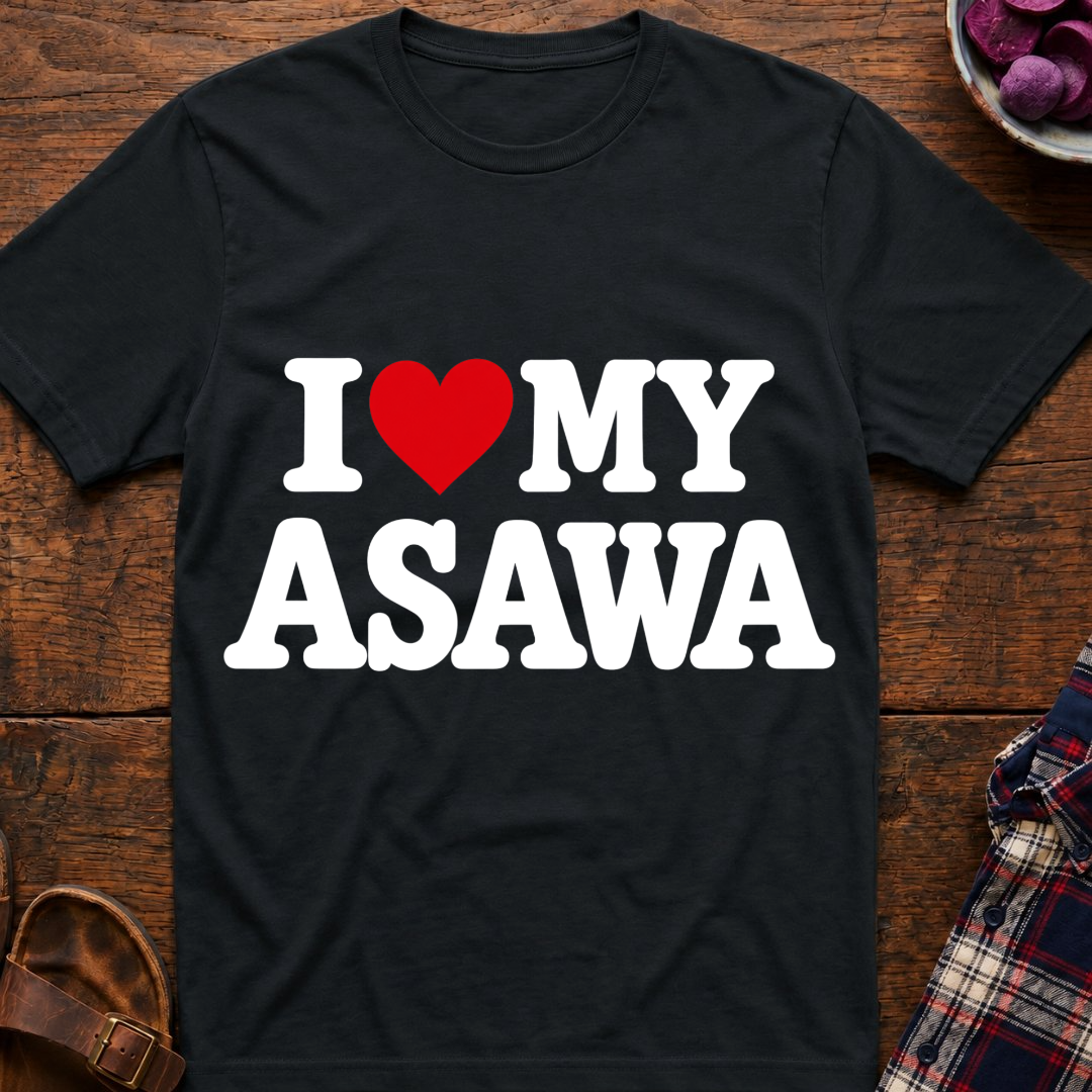 I Love My Asawa T-Shirt