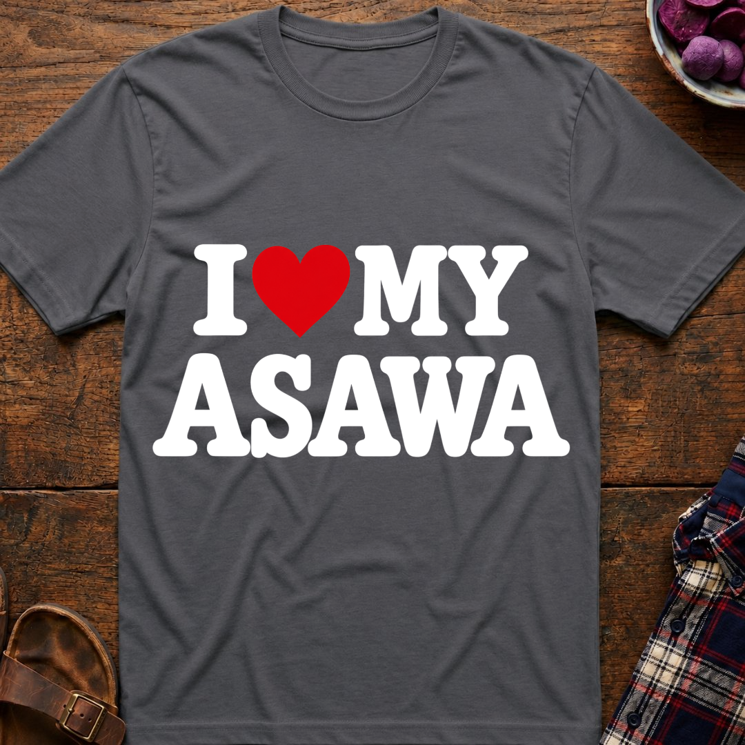 I Love My Asawa T-Shirt