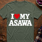 I Love My Asawa T-Shirt