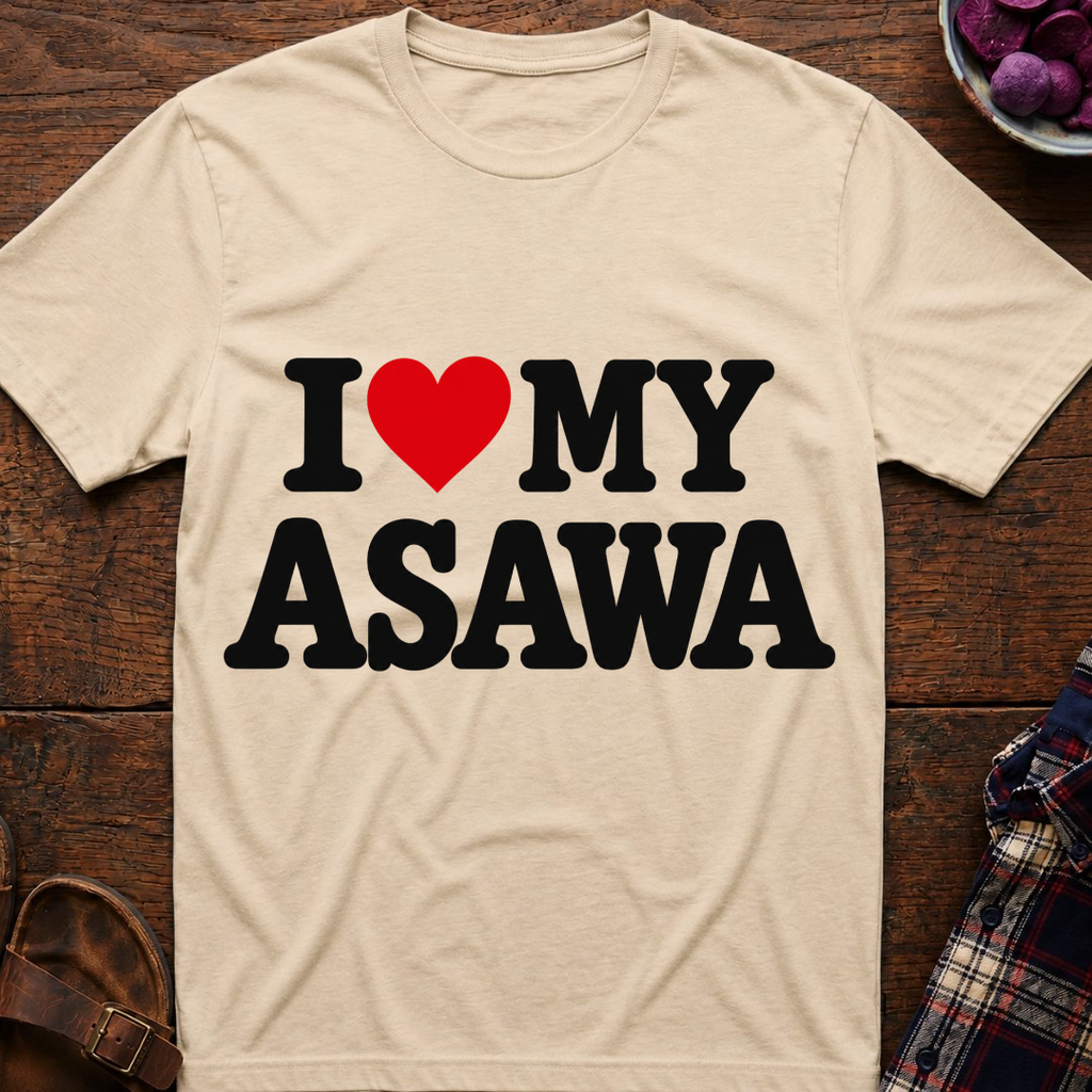 I Love My Asawa T-Shirt
