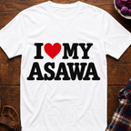 I Love My Asawa T-Shirt