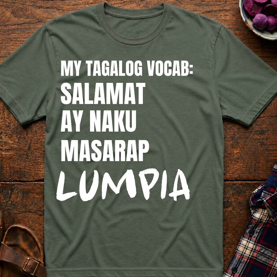 My Tagalog Vocab T-Shirt