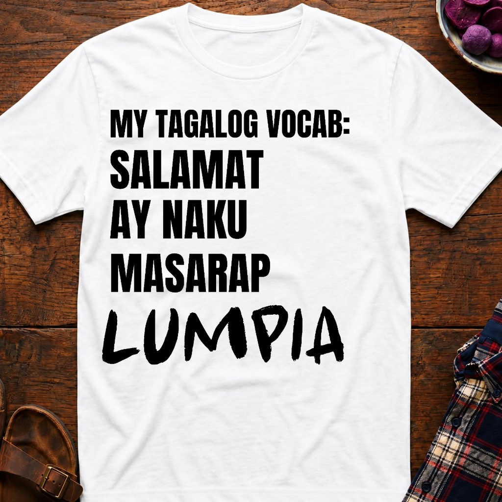 My Tagalog Vocab T-Shirt
