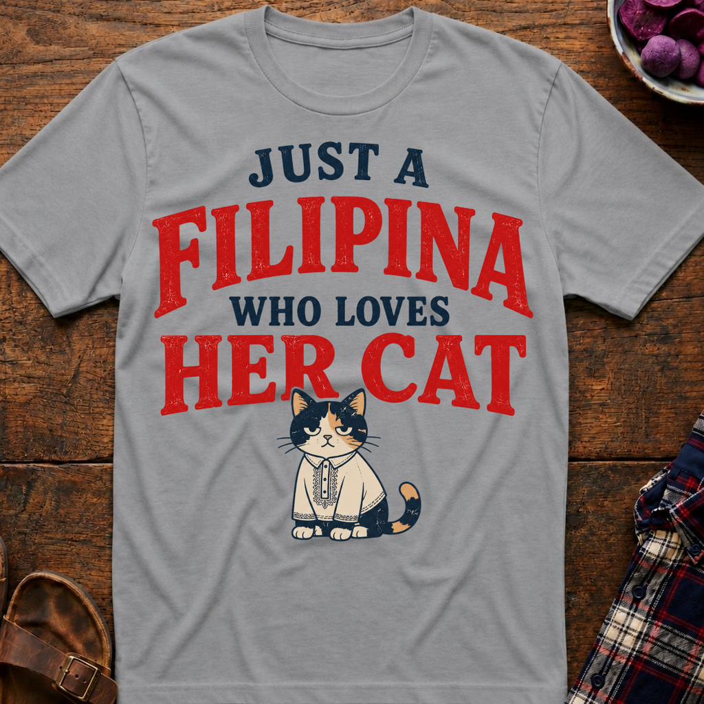 Filipina Loves Her Cat T-Shirt