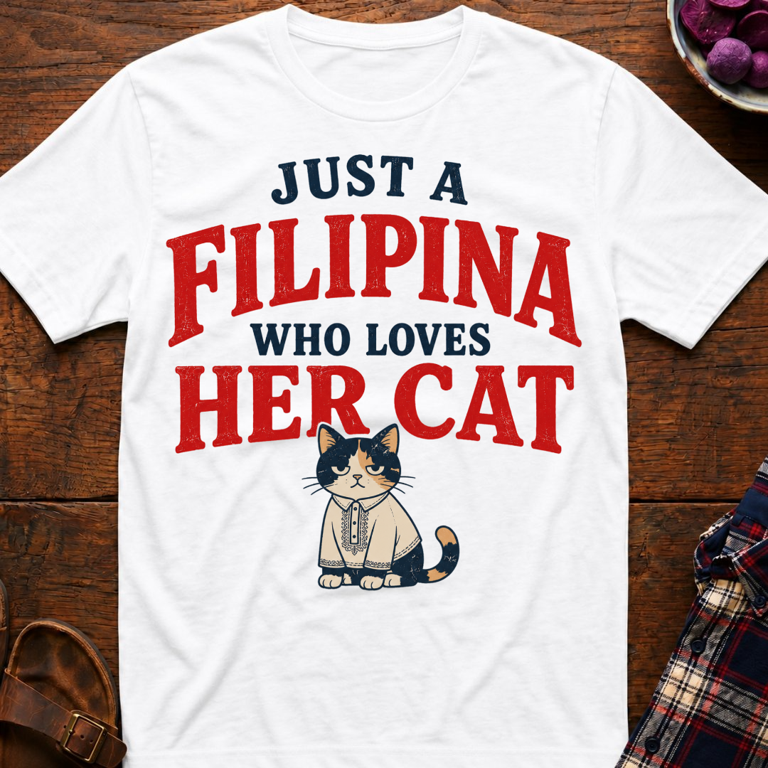 Filipina Loves Her Cat T-Shirt