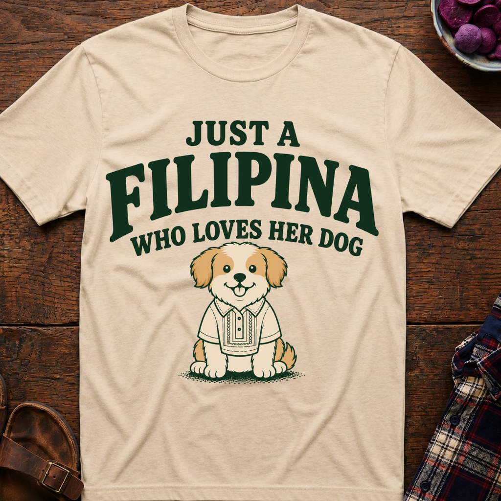 Filipina Loves Her Dog T-Shirt