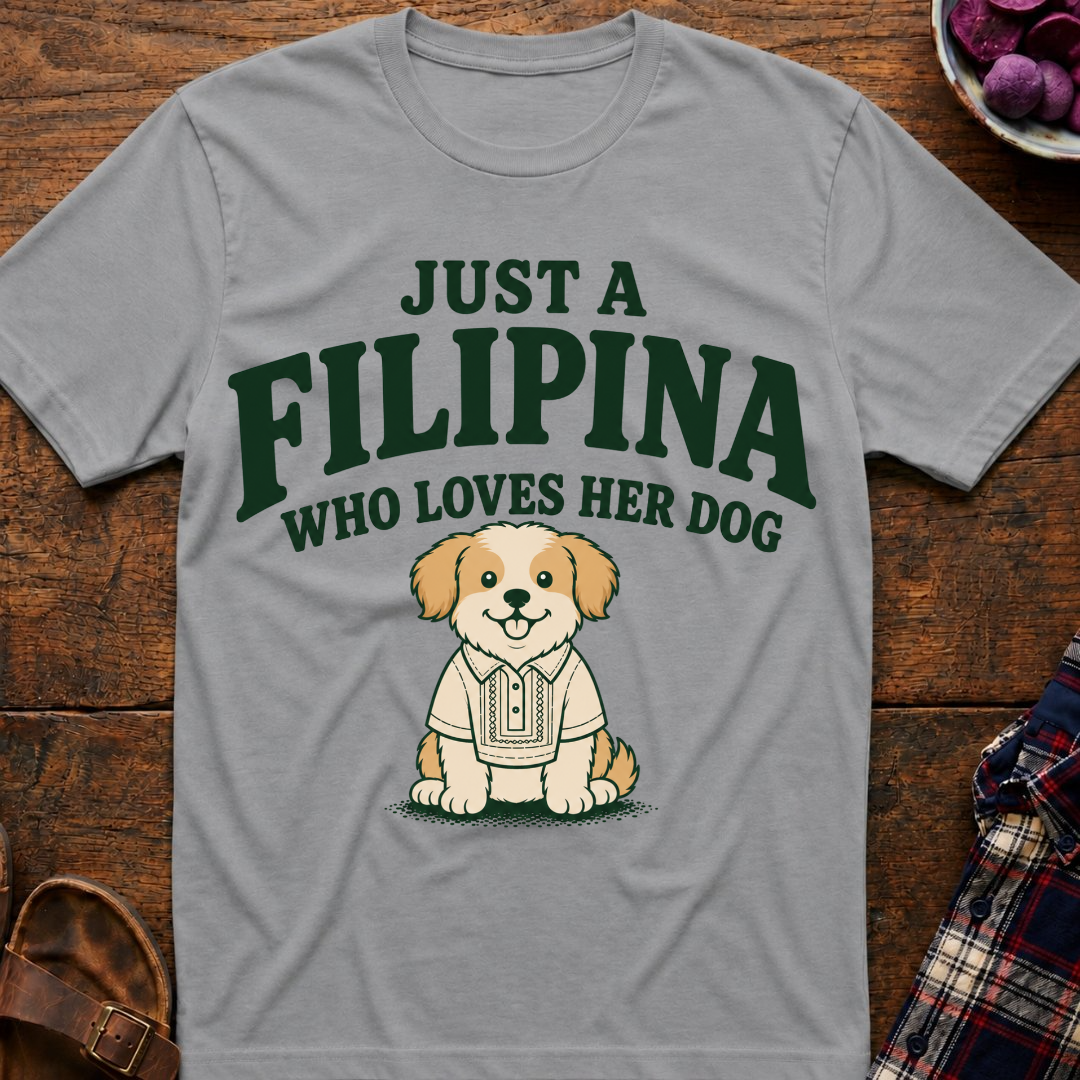 Filipina Loves Her Dog T-Shirt