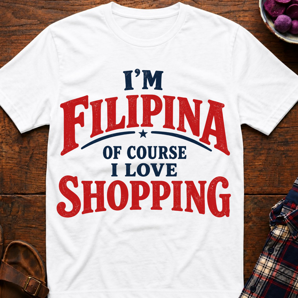 Filipina Loves Shopping T-Shirt