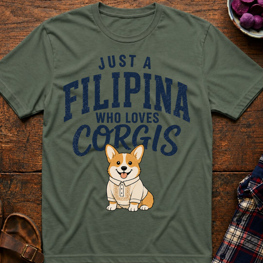 Filipina Loves Corgis T-Shirt
