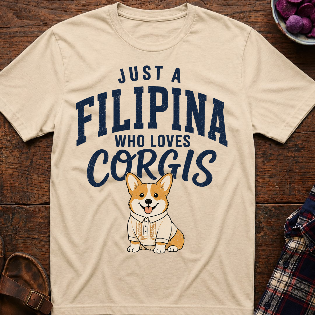 Filipina Loves Corgis T-Shirt