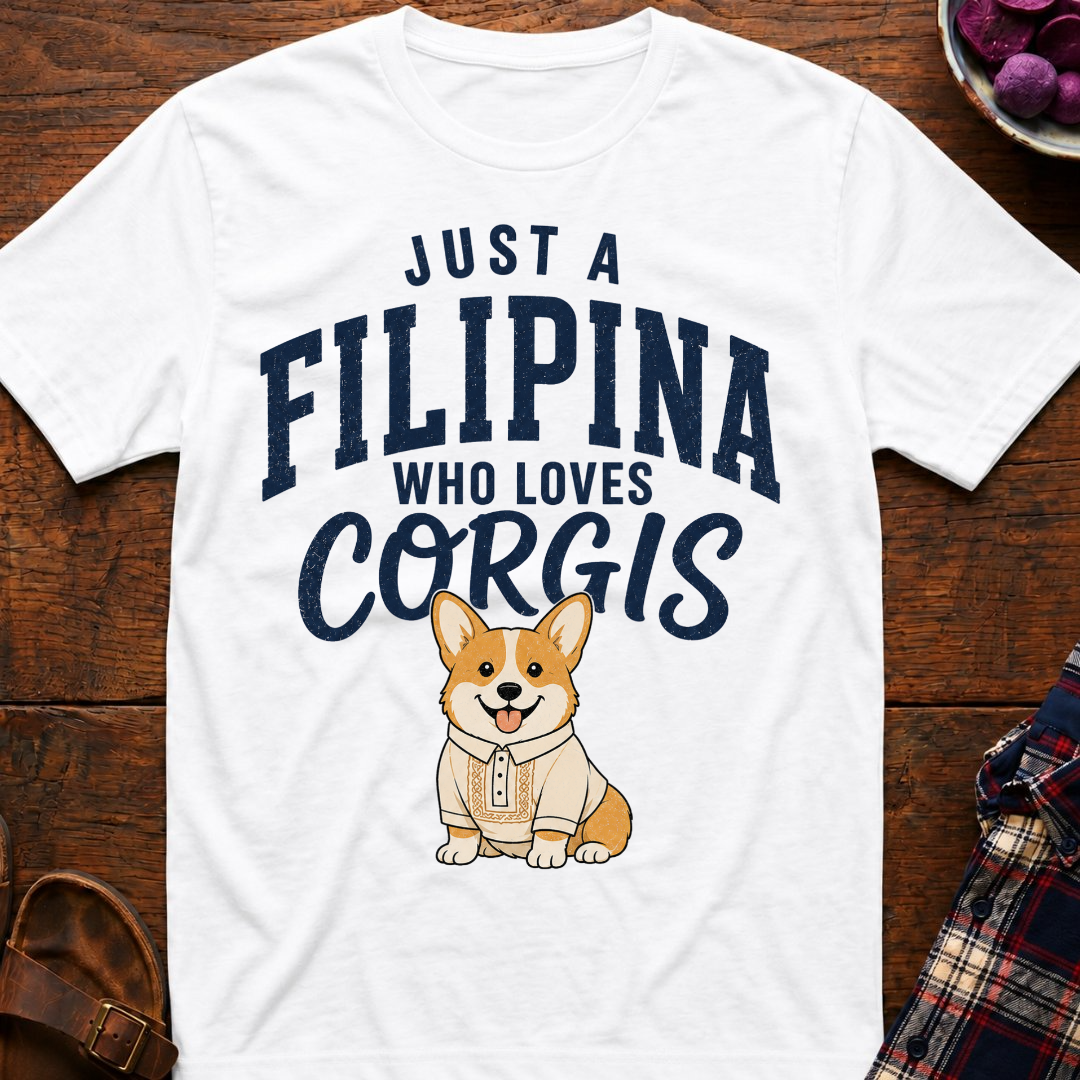Filipina Loves Corgis T-Shirt