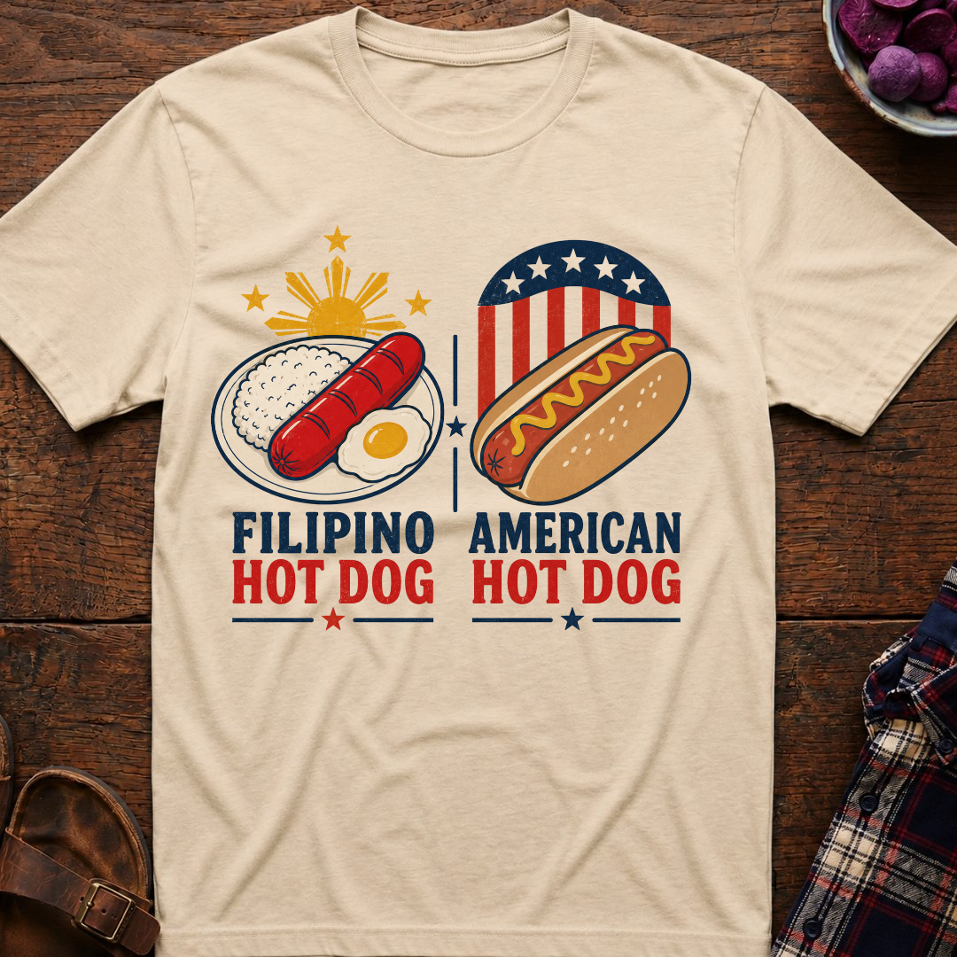 Filipino American Hotdog T-Shirt