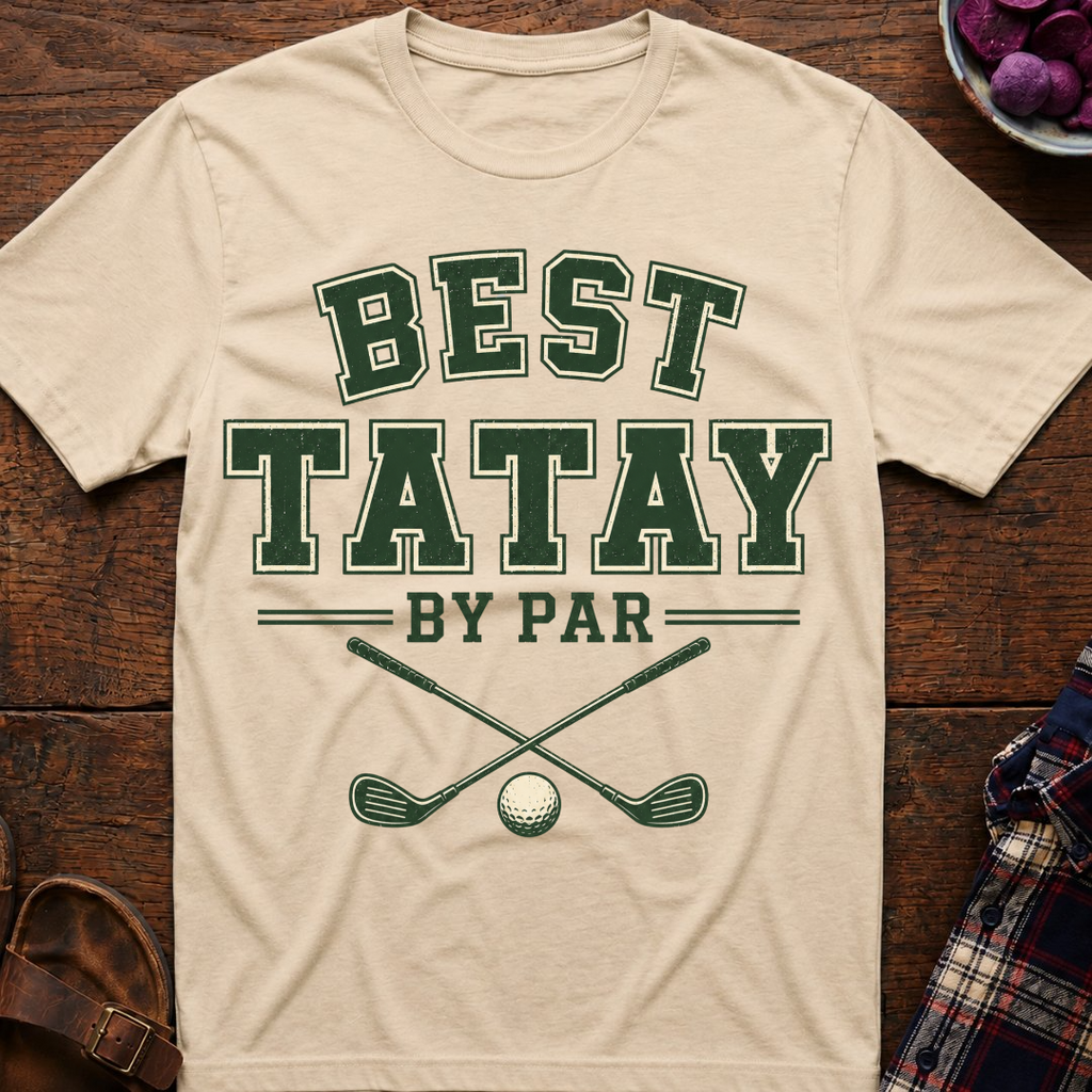 Best Tatay By Par T-Shirt