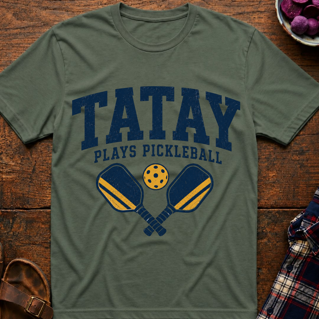 Tatay Plays Pickleball T-Shirt