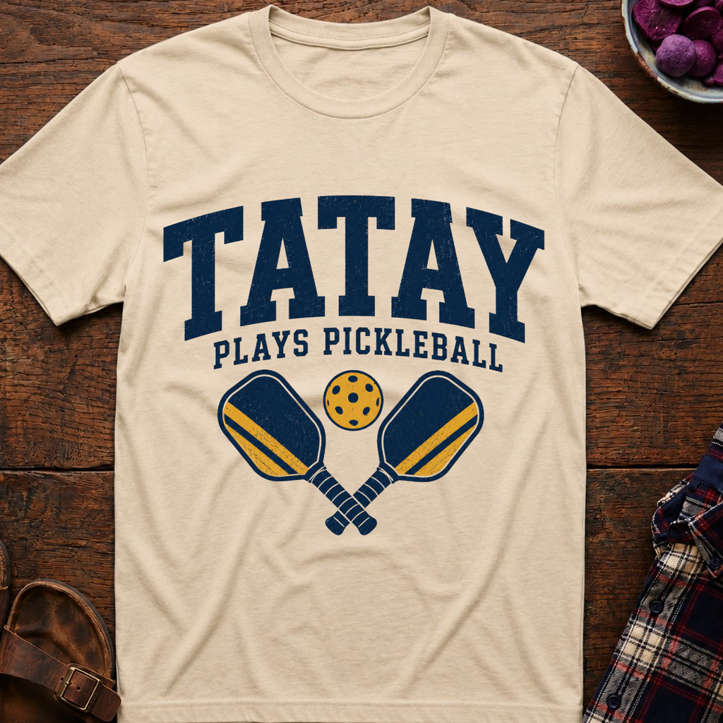 Tatay Plays Pickleball T-Shirt