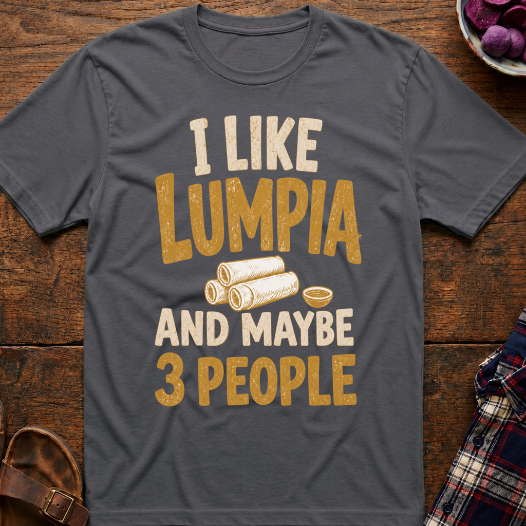 Lumpia And Three People T-Shirt