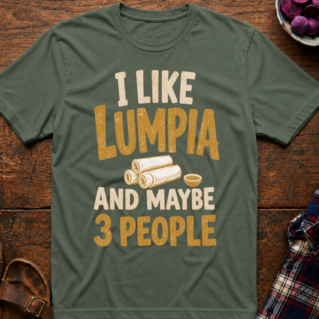 Lumpia And Three People T-Shirt