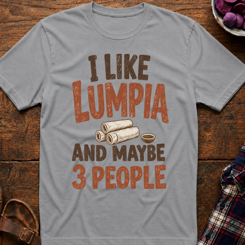 Lumpia And Three People T-Shirt