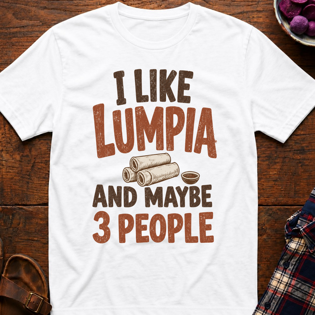 Lumpia And Three People T-Shirt