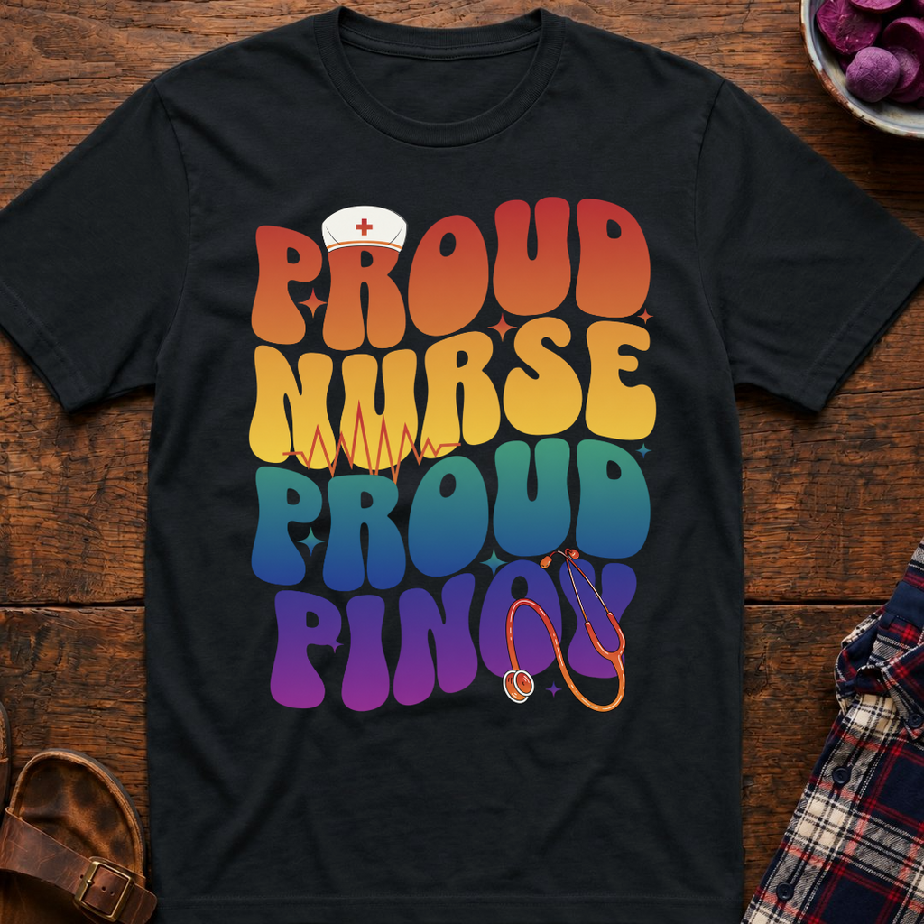 Proud Nurse Proud Pinoy T-Shirt